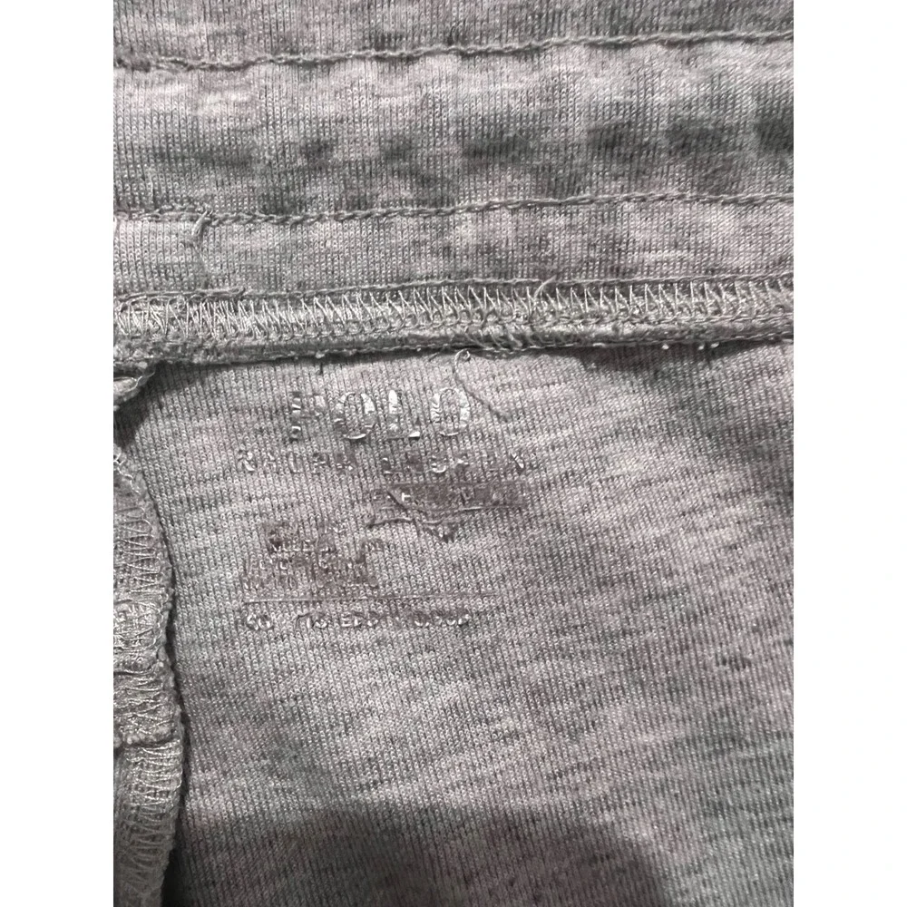Polo Ralph Lauren Double Knit Joggers Tapered Men XL Gray Solid Athleisure
